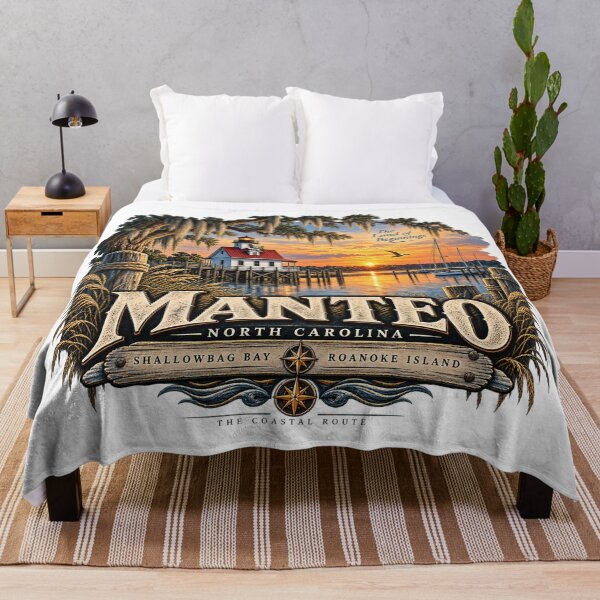 Item preview, Manteo Land of Beginnings designed and sold by The Coastal Route.