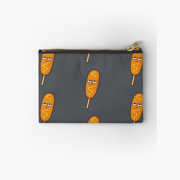 Item preview, Grumpy Corn Dog Resting Bitch Face Cartoon designed and sold by Bitchy Little Things.