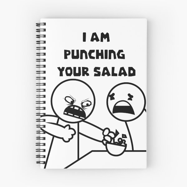 Item preview, I AM PUNCHING YOUR SALAD designed and sold by JAKESSHOPPYY.