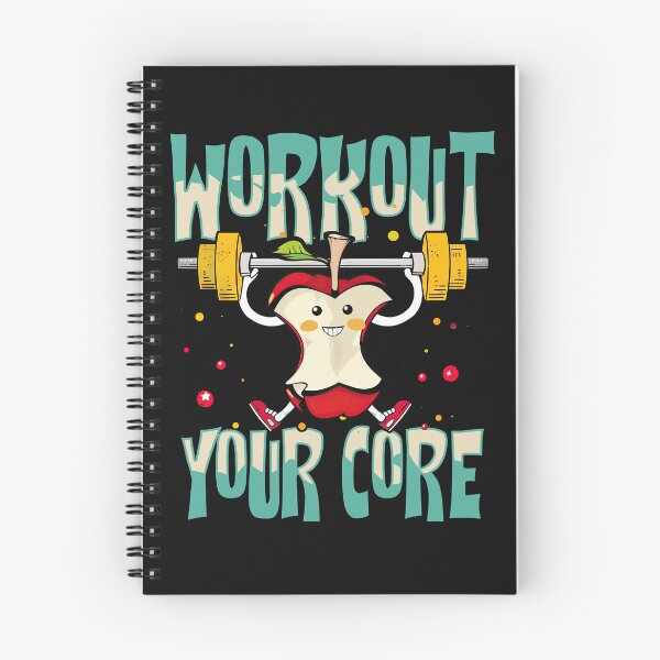 Item preview, Workout Your Core Funny Apple Core Workout designed and sold by Neatteedesigns.