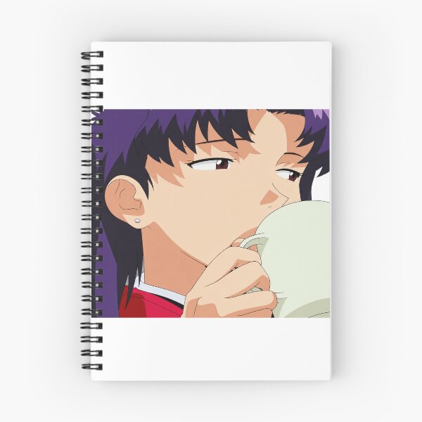 Item preview, Misato drinking coffe designed and sold by Migi-Desu.