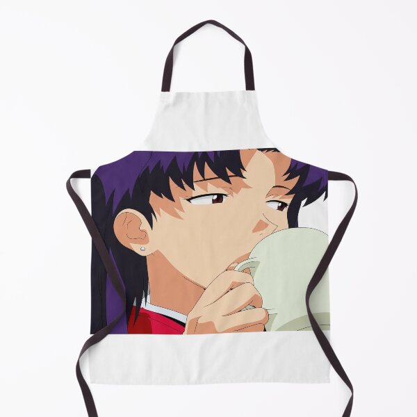 Item preview, Misato drinking coffe designed and sold by Migi-Desu.