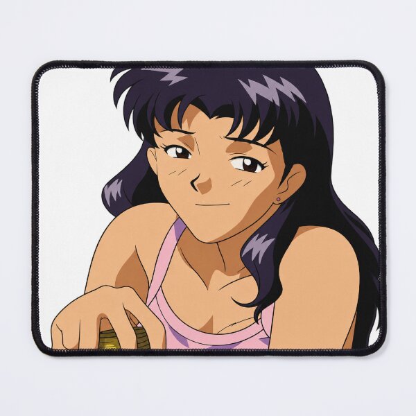 Item preview, Misato drinking one beer designed and sold by Migi-Desu.