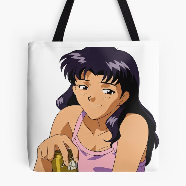 Item preview, Misato drinking one beer designed and sold by Migi-Desu.