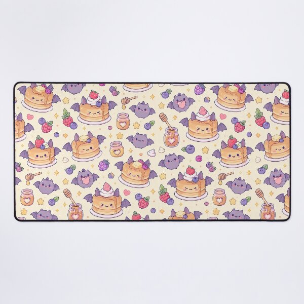 Item preview, Kawaii Bat Pancake Pattern designed and sold by Soft Berry Studio.