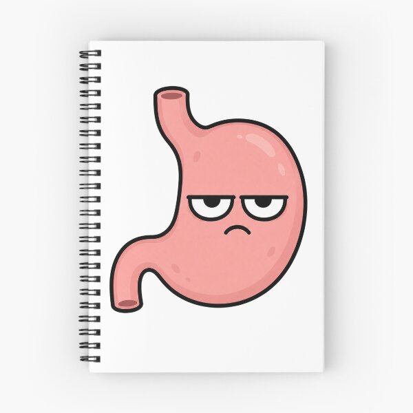 Item preview, Grumpy Stomach Resting Bitch Face Cartoon designed and sold by Bitchy Little Things.