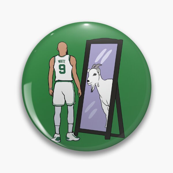 Item preview, Derrick White Mirror GOAT designed and sold by RatTrapTees.
