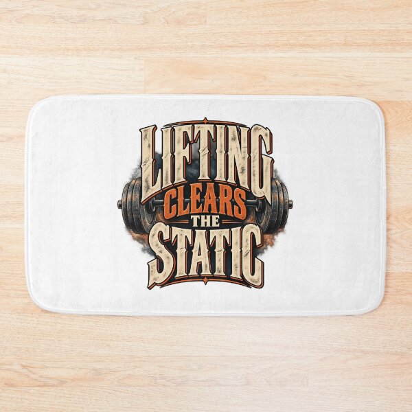 Item preview, Lifting Clears The Static Gym Design designed and sold by FZ Studio .