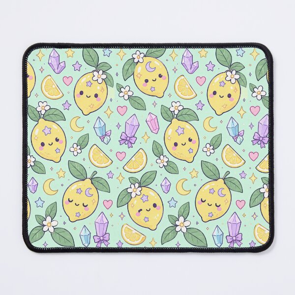 Item preview, Kawaii Magic Lemon Pattern designed and sold by Soft Berry Studio.