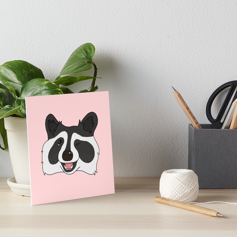 Item preview, Art Board Print designed and sold by ColorHopper.