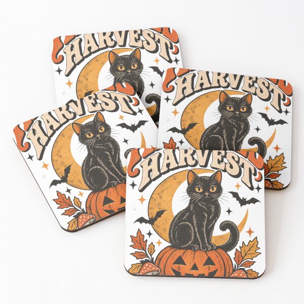 Item preview, Vintage Halloween Black Cat Pumpkin designed and sold by saly55887.
