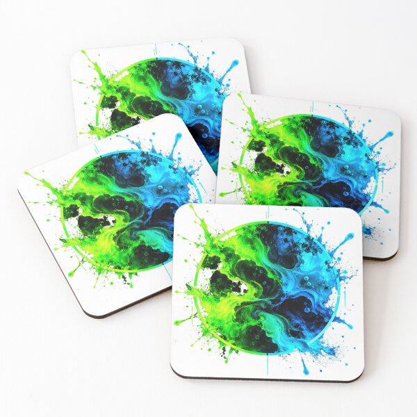 Item preview, Neon Fluid Geometry designed and sold by Ether & Ink.
