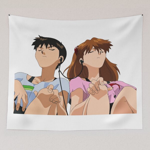 Item preview, Shinji and asuka designed and sold by Migi-Desu.