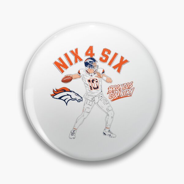 Item preview, Bo Nix Denver Broncos Nix 4 six designed and sold by normasemela59.