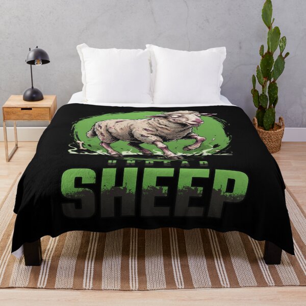 Item preview, Sheep Undead Creature Zombie Creepy Horror  designed and sold by OurFunnyDesigns.