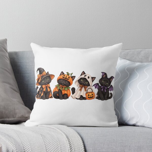 Item preview, Spooky Kitties Trick or Treat Design designed and sold by charmshop.