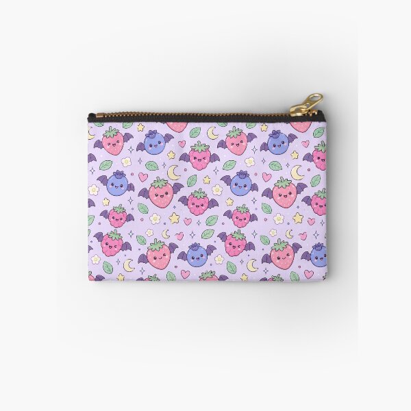 Item preview, Kawaii Bat Berry Pattern designed and sold by Soft Berry Studio.