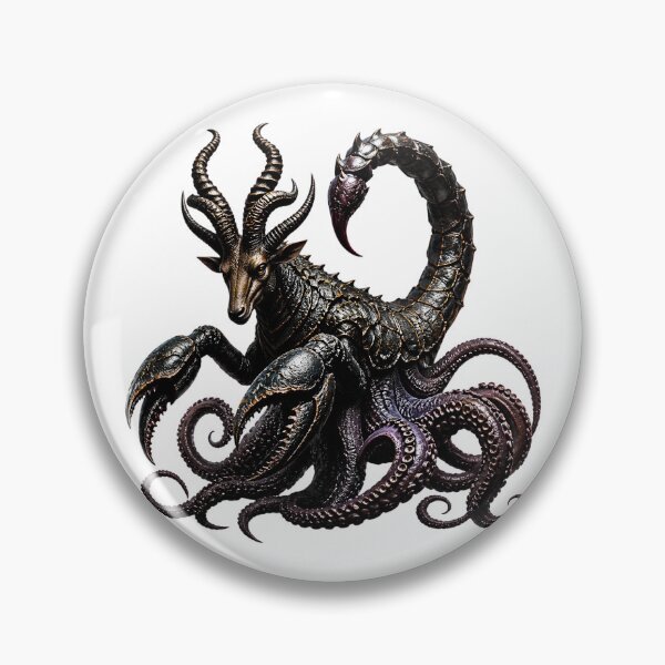 Item preview, Epic Antelope Scorpion Octopus Chimera - Dark Fantasy Monster designed and sold by Mementoo.