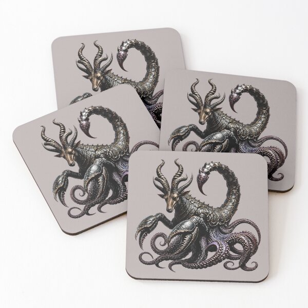 Item preview, Epic Antelope Scorpion Octopus Chimera - Dark Fantasy Monster designed and sold by Mementoo.