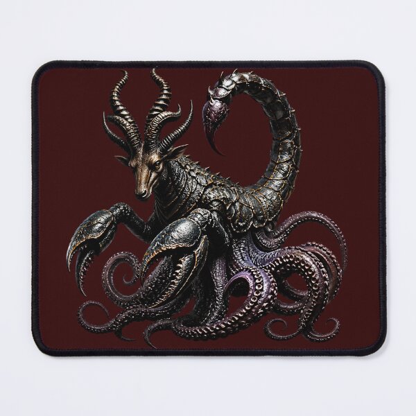 Item preview, Epic Antelope Scorpion Octopus Chimera - Dark Fantasy Monster designed and sold by Mementoo.