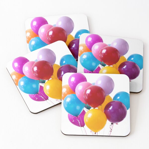 Item preview, Colorful Bundle Of Party Balloons With Ribbons Art  designed and sold by DEC02.
