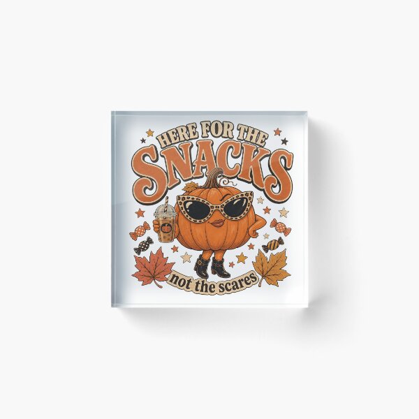 Item preview, Here for the Snacks Not the Scares – Funny Pumpkin Halloween designed and sold by webpatty.