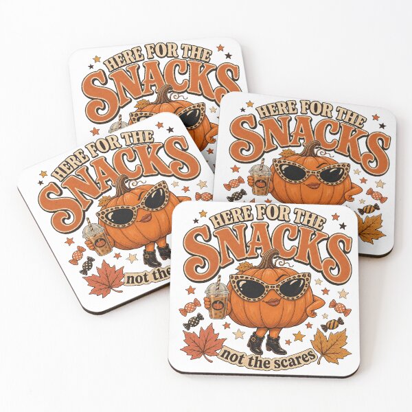 Item preview, Here for the Snacks Not the Scares – Funny Pumpkin Halloween designed and sold by webpatty.