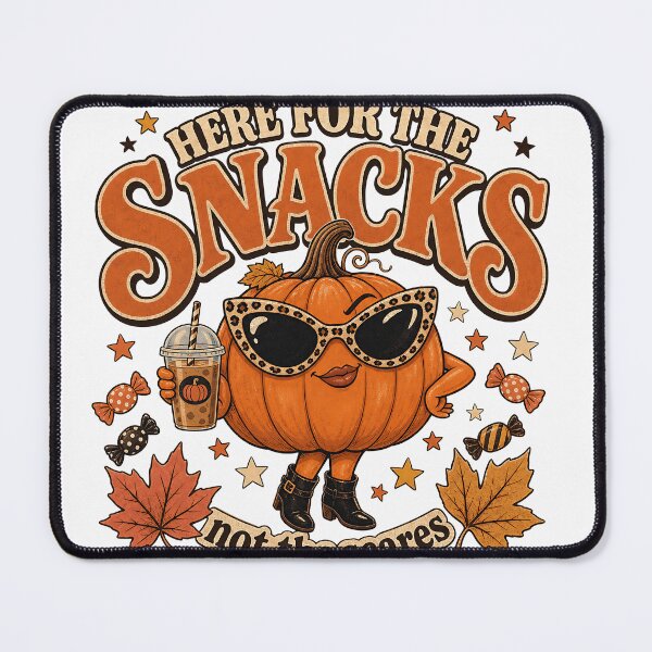 Item preview, Here for the Snacks Not the Scares – Funny Pumpkin Halloween designed and sold by webpatty.