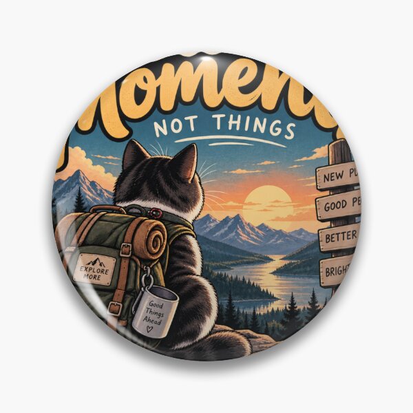 Item preview, Collect Moments Not Things Cat designed and sold by Mohaned01018.