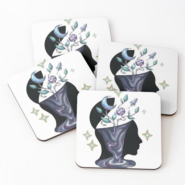Item preview, Cosmic Mind Silhouette designed and sold by NexxaStoree.