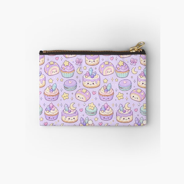 Item preview, Kawaii Magic Moon Cake Pattern designed and sold by Soft Berry Studio.