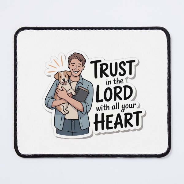 Item preview, Faithful Dog Dad with Bible Verse designed and sold by NiftyWrx.