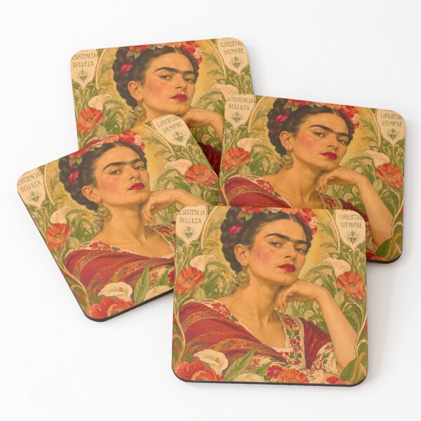 Item preview, Art Nouveau Frida & Flores designed and sold by reggiemercedes.