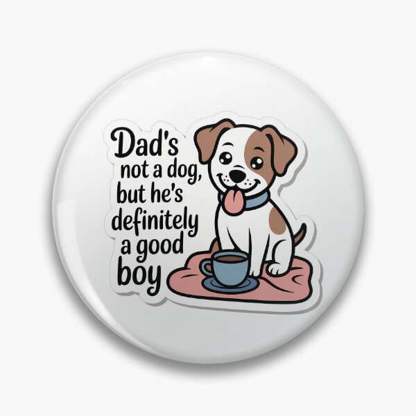 Item preview, Good Boy Quote with Dog Silhouette designed and sold by NiftyWrx.