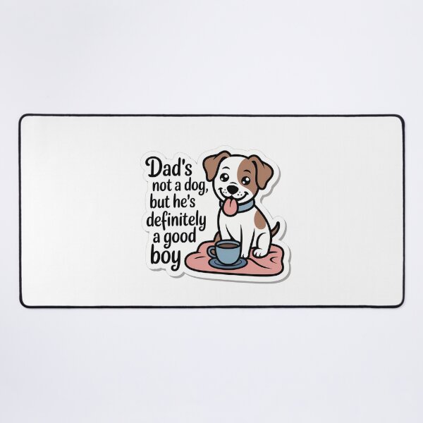 Item preview, Good Boy Quote with Dog Silhouette designed and sold by NiftyWrx.