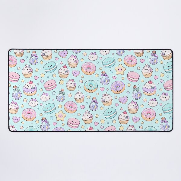 Item preview, Kawaii Celestial Sweets Mix Pattern designed and sold by Soft Berry Studio.