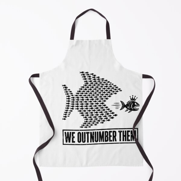 Item preview, We Outnumber Them Big Fish Small Fish Solidarity ProtesT designed and sold by LASTIQUE-dd.