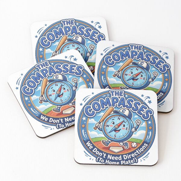Item preview, Compasses (blue) designed and sold by anesthesiabrain.