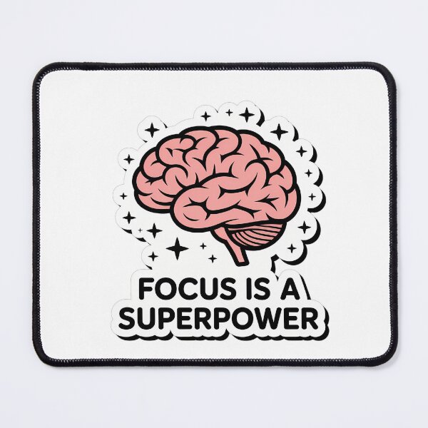 Item preview, Focus is a Superpower designed and sold by NiftyWrx.