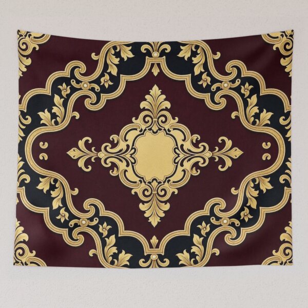 Item preview, Merlot & Gold Baroque designed and sold by DesignsByPrnces.
