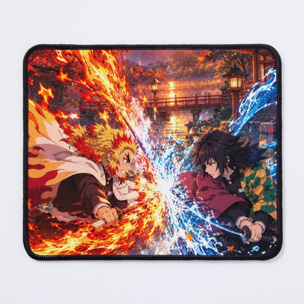 Item preview, Giyu Vs Rengoku designed and sold by jinwooo.