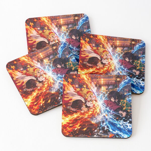 Item preview, Giyu Vs Rengoku designed and sold by jinwooo.