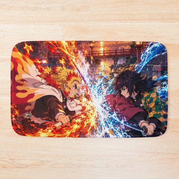 Item preview, Giyu Vs Rengoku designed and sold by jinwooo.