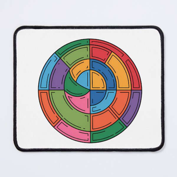 Item preview, Colorful Mind Patterns designed and sold by NiftyWrx.
