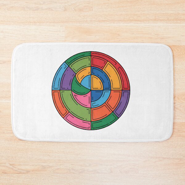 Item preview, Colorful Mind Patterns designed and sold by NiftyWrx.