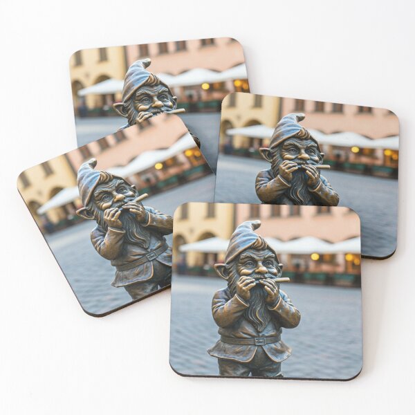 Item preview, Gnome With Flute Art Print – Flute Player Gift, Poland Travel Decor designed and sold by Purrfecta.