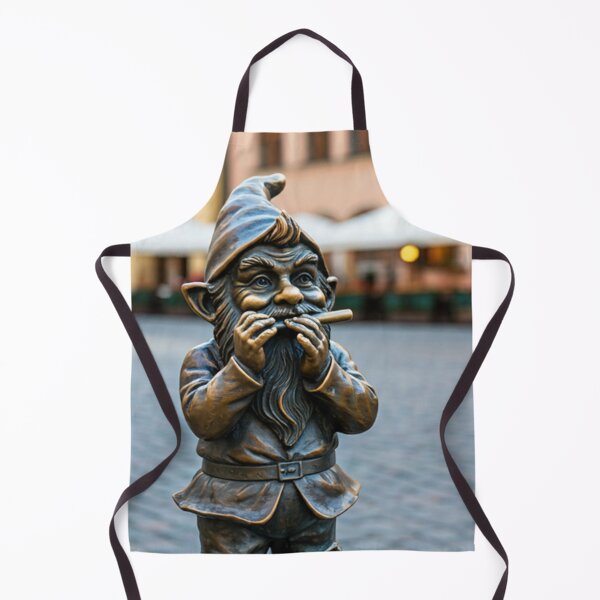 Item preview, Gnome With Flute Art Print – Flute Player Gift, Poland Travel Decor designed and sold by Purrfecta.