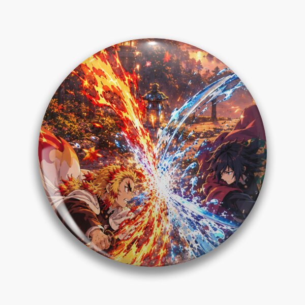 Item preview, Rengoku Vs Giyu designed and sold by jinwooo.