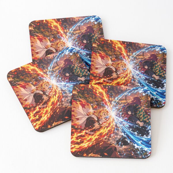 Item preview, Rengoku Vs Giyu designed and sold by jinwooo.