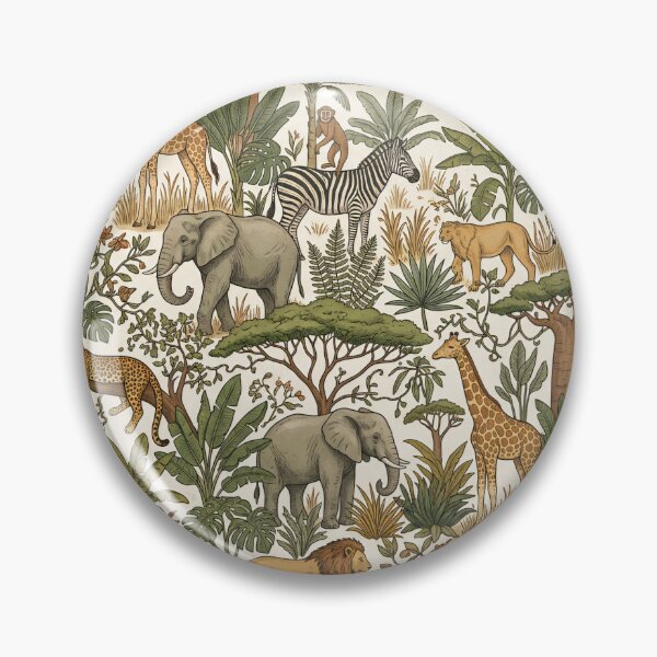 Item preview, Safari Pattern  designed and sold by SaltCraft.